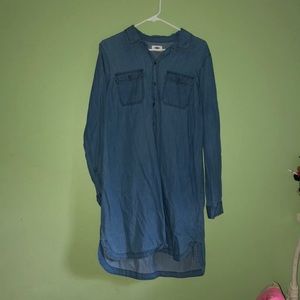 Jean dress form old navy